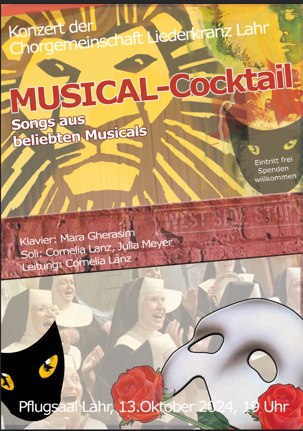 plakat musicalkonzert